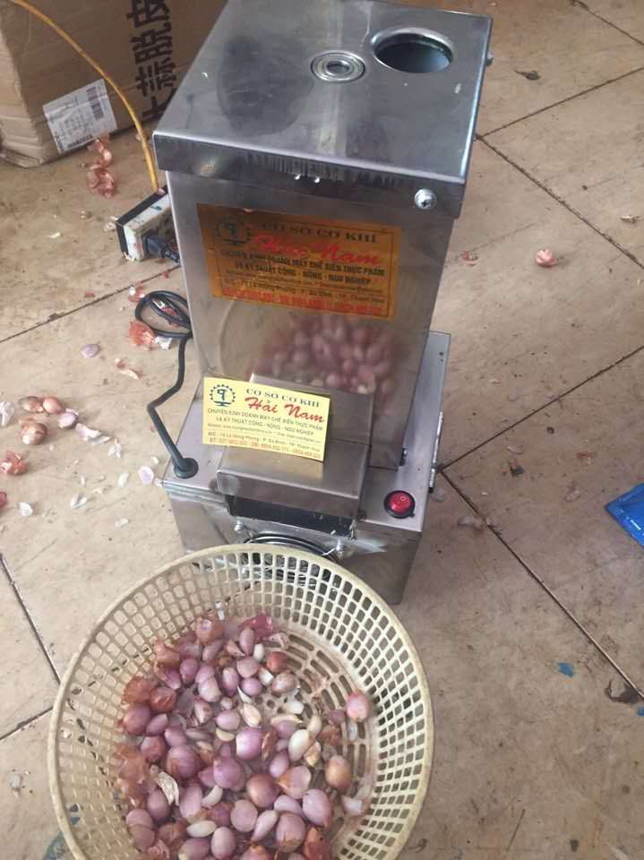 Máy bóc vỏ tỏi gia đình