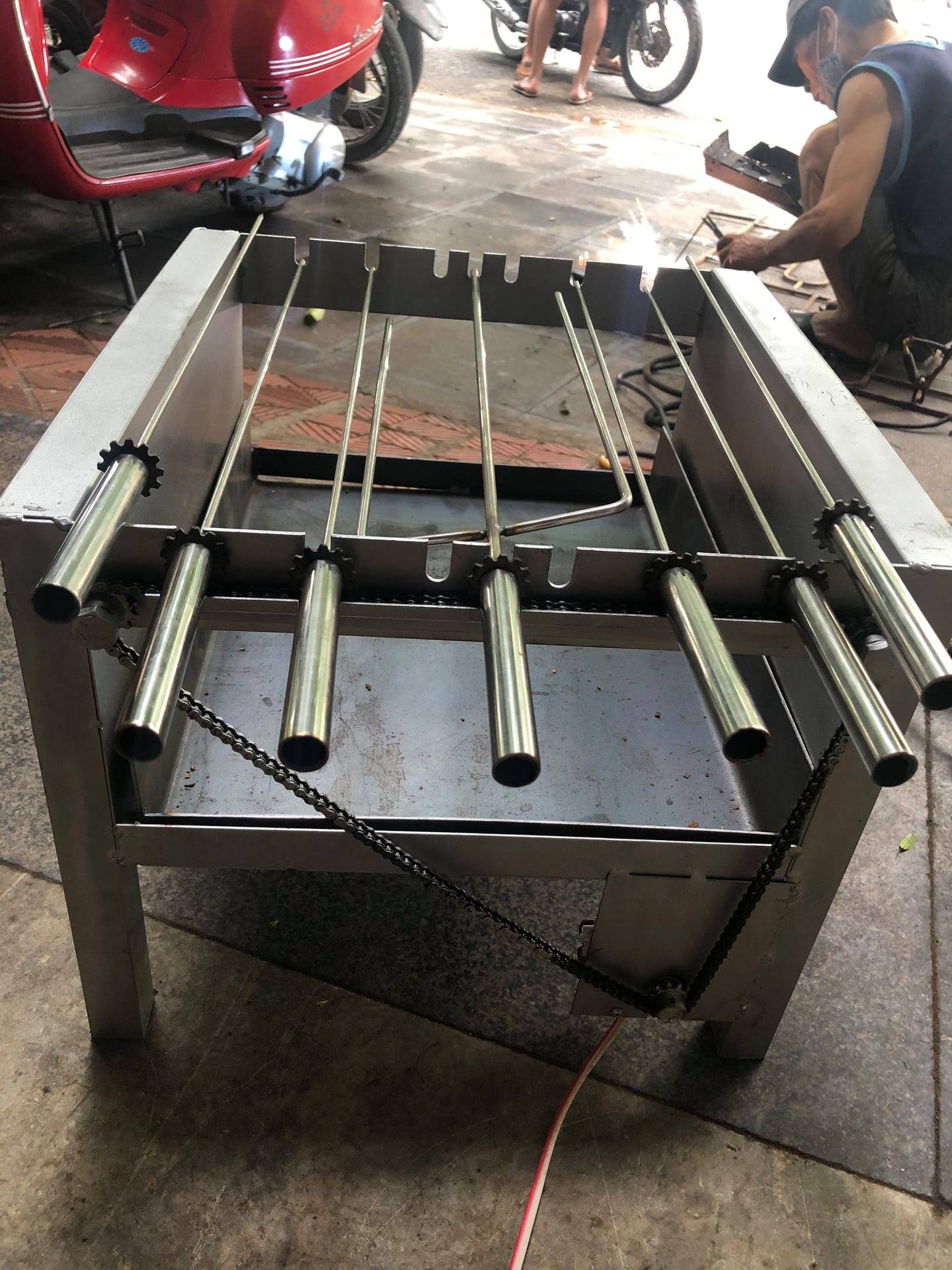 Máy Nướng Thịt, Cánh Gà, Chân Gà
