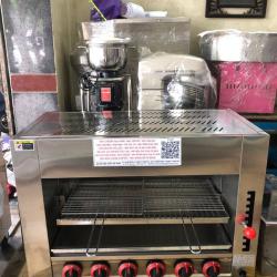 Bếp Nướng Hải Sản 6 Xò Chân Cao ( GAS)