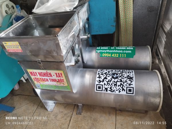 máy nghiền sẳn dây , củ dong ,củ nghệ 500KG/H