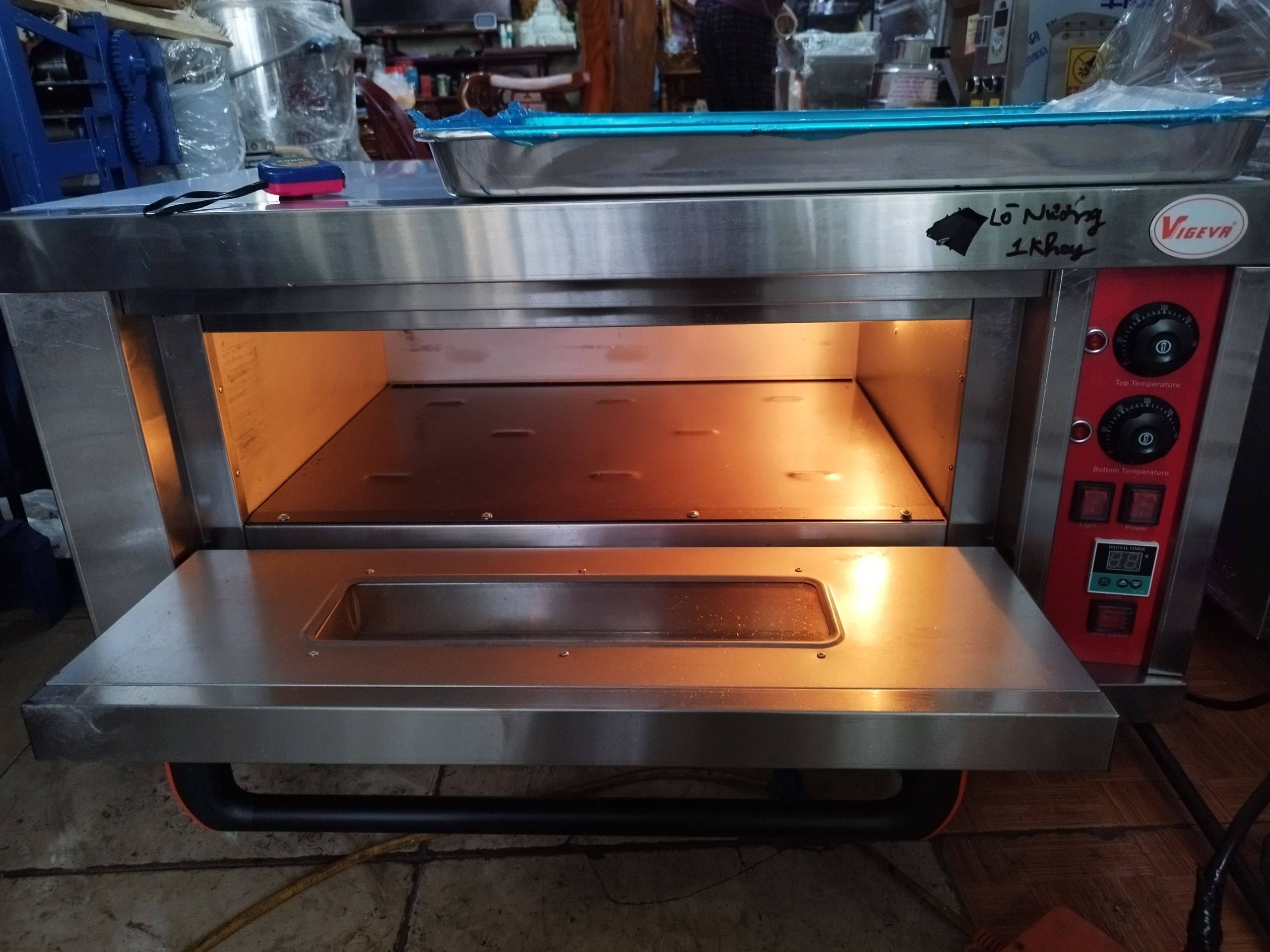 Lò nướng bánh 1 tầng 1 khay ( Điện 220V )