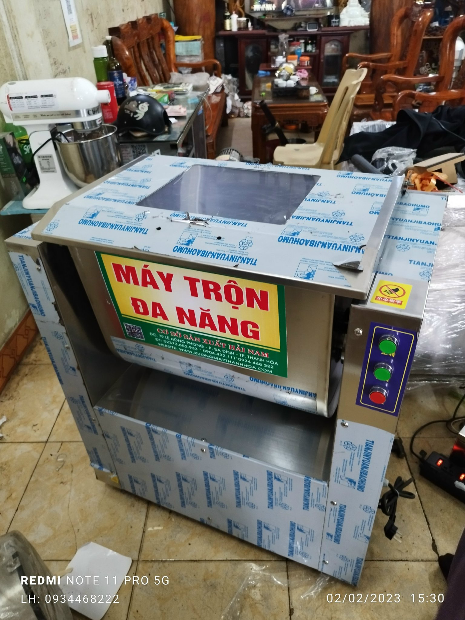 Máy trộn bột 50kg