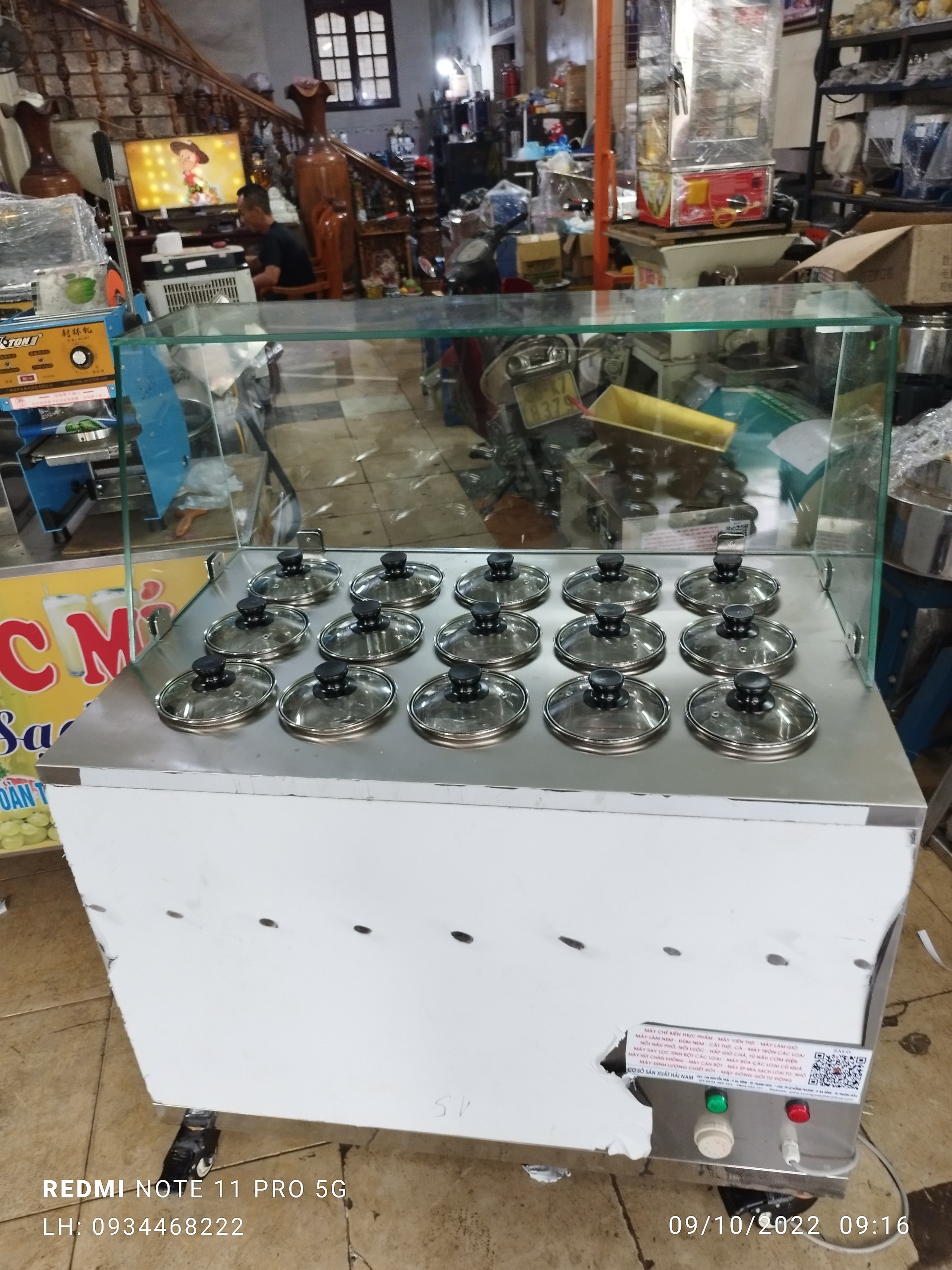 Quầy Bán Cháo Dinh Dưỡng 15 hộc