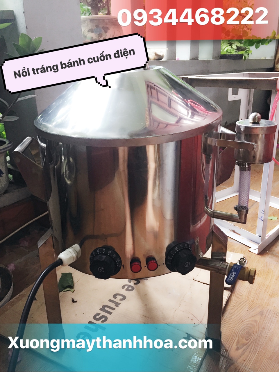 Nồi Tráng Bánh Cuốn 
